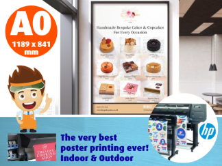 A0 size - Posters - Big & Small - Indoor & Outdoor