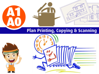 Plan Printing & Copying - Plan Scanning - Colour & Black and White