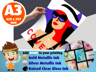 A3 size - Leaflets - Flyers - Small Cards - Small Posters