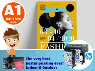 A1 size - Posters - Big & Small - Indoor & Outdoor