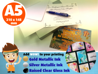 A5 size - Invitations, Tickets & Postcards