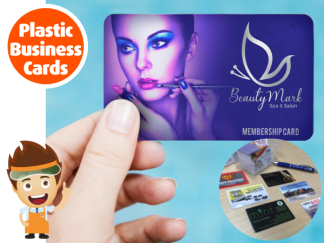 Full Colour Plastic Business, Loyalty & Membership Cards - Credit Card Style