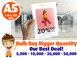 Leaflets & Flyers - Bulk Buy - Best Deal - A5 size