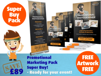 Promotional Marketing Pack - Super Buy! - Ready for your event!