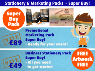 Stationery & Marketing Packs - Super Buy!